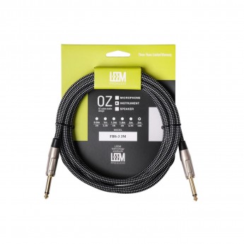 Шнур Jack-Jack LEEM FBS-3(BK/WH) 105735